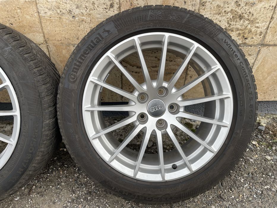 Jante Roti 17 Audi A4 A5 A6 B9 B8 C6 8W 8K anvelope 225 50 R17 M+S