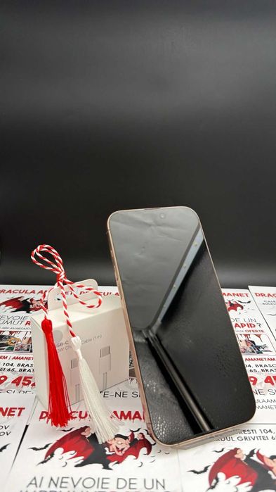 Dracula Amanet: iPhone 16 Pro Max 256Gb/94%.