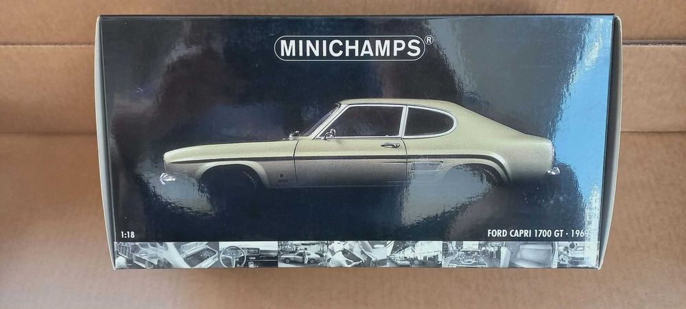 Ford Capri 1700 GT 1969 на Minichamps 1:18