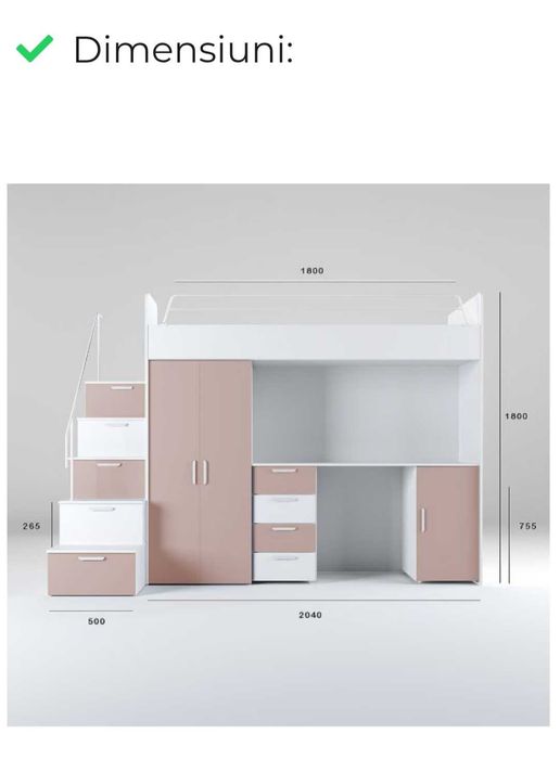 Set mobilier camera copil ca nou!!!