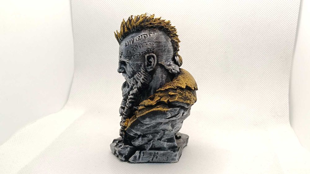 Ръчно изработена 3D принтирана колекционерска фигурка – Воин Викинг / Fantasy Bust