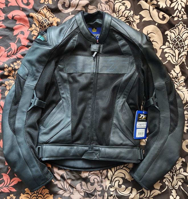 Кожено лятно яке за мотор RST Tractech Evo 4 Mesh