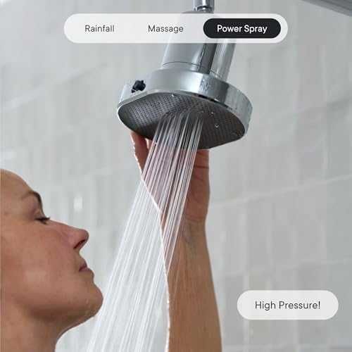 Високонапорен душ филтър коса 3 режима твърда вода тройна филтрация