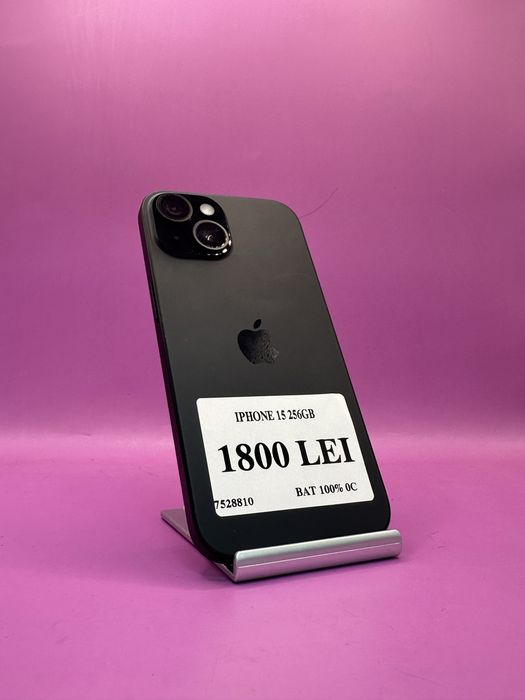 Iphone 15 256Gb 100%•Amanet Matei Crangasi•75288