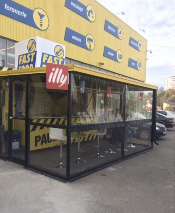 Folie terasa,folie pvc cristal,inchidere terasa