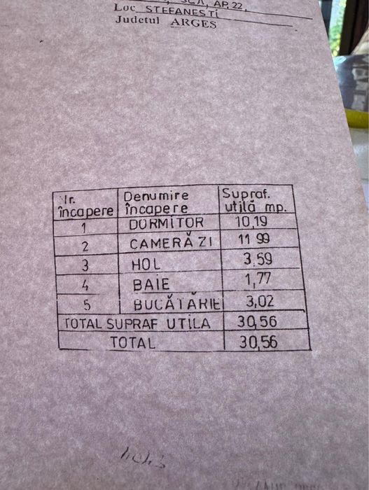 Vand apartament 2 camere Stefanesti