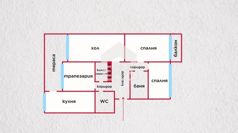 Продава се Четиристаен апартамент в Търговище, Център - 103 кв.м за 837 €/кв.м - Снимка #8