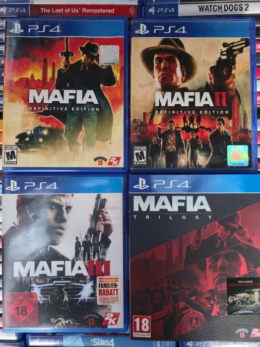 PS4 MAFIA 1 2 3 за Playstation