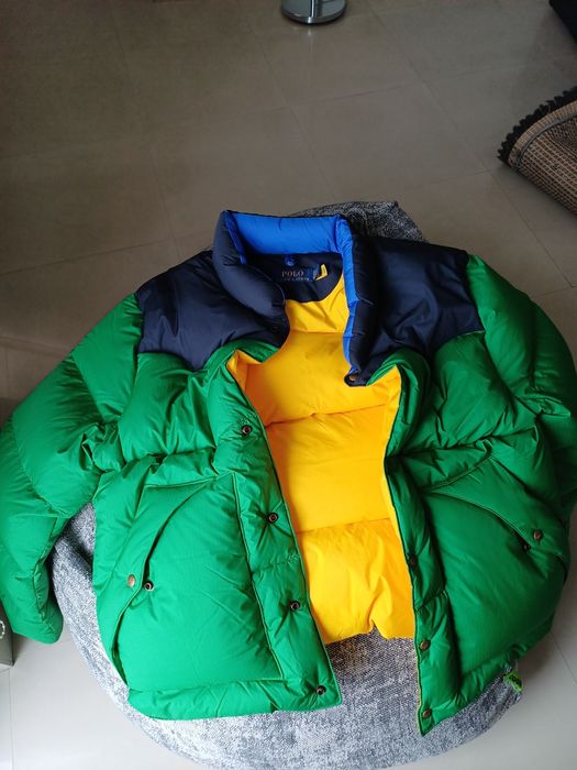 Продавам мъжко яке Polo Ralph Lauren  Colour-Blocked Down Western Jack