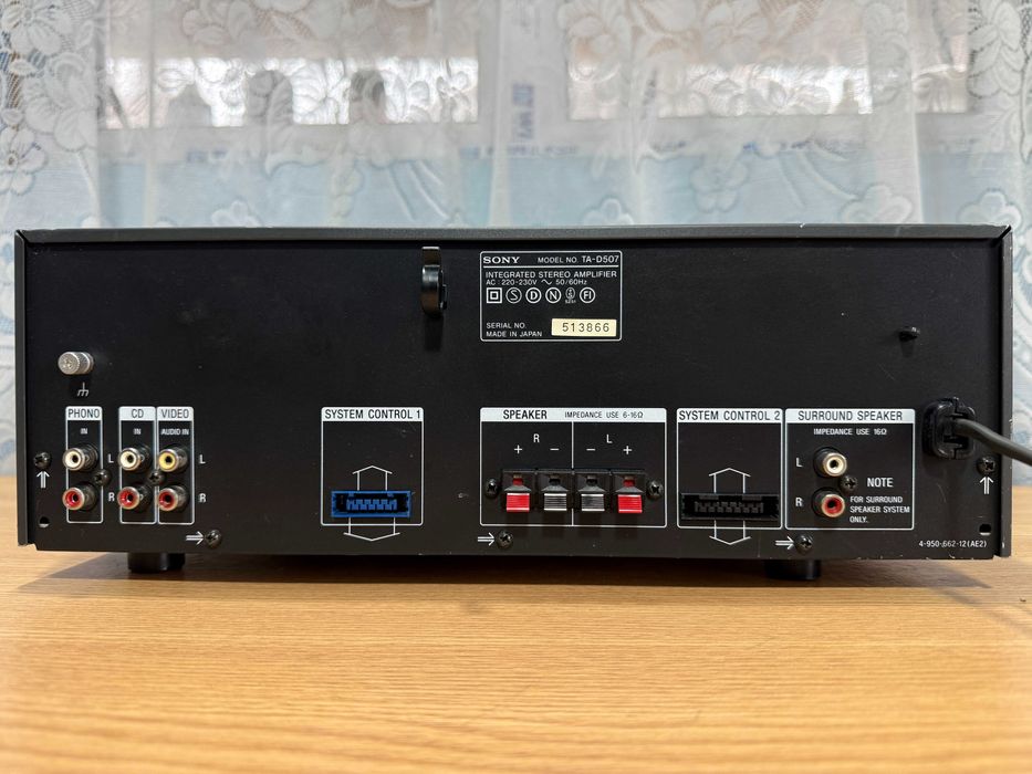 Amplificator,statie SONY TA-D507,surround,sunet mult peste HI-FI,japan