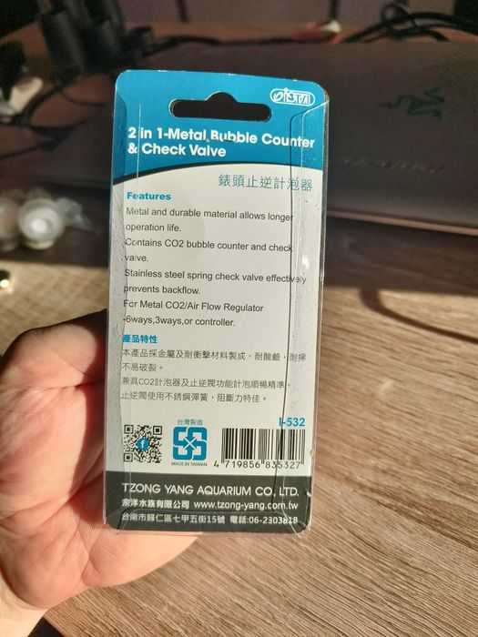 Accesorii CO2 acvaristica