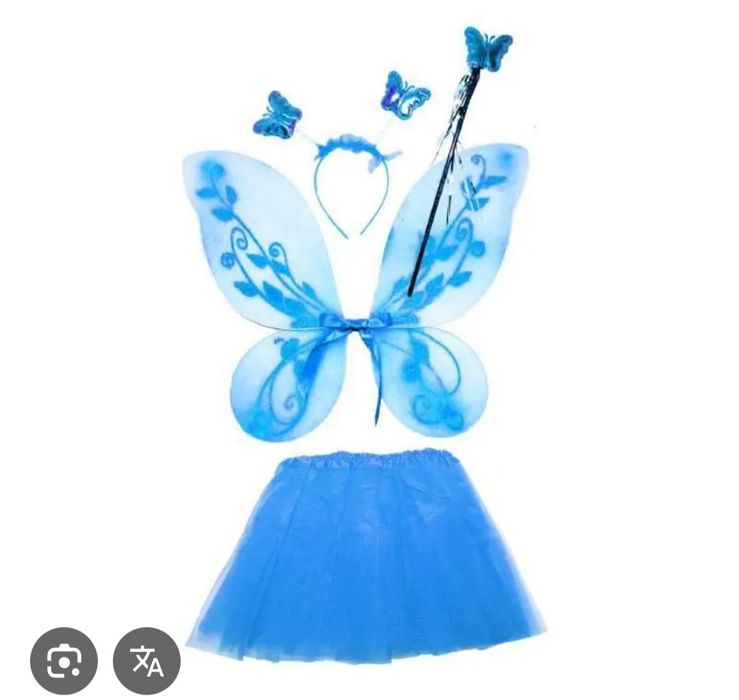 Детски костюм с ангелски крила