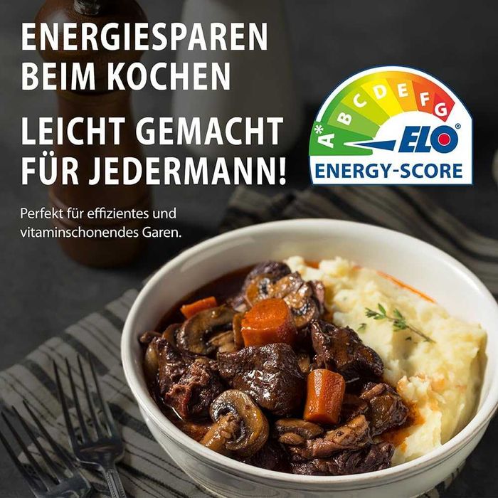 Немска тенджера под налягане ELO Praktika XL 6l, 22cm