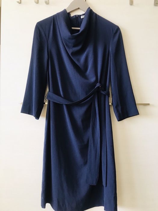 НОВА рокля от НМ в тъмно синьо С ПОДАРЪК ПО ИЗБОР