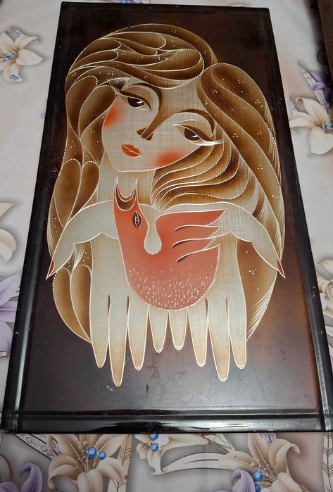 Картина металлическая чеканка