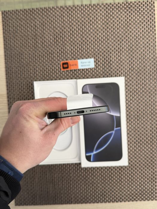 512•100%*iPhone 16 Pro max*ЛИЗИНГ 80лв/м Black айфон 16 про макс черен