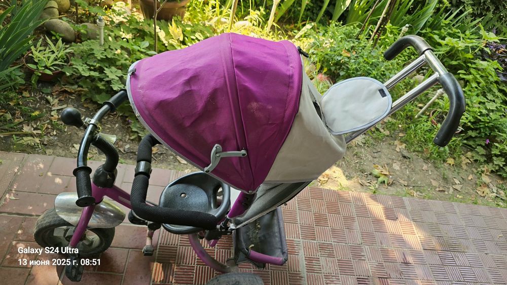 Продам детский велосипед-коляска!