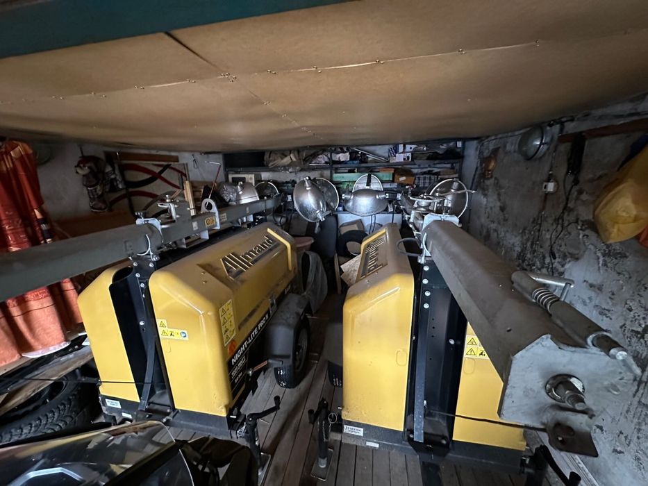 2в1 Генератор, осветительные мачты