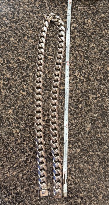 Мъжки сребърен синджир