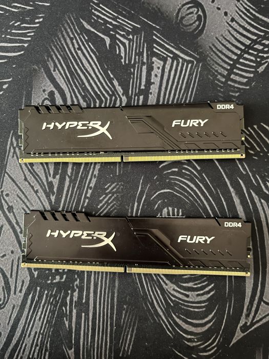 Kingston HyperX Fury 16GB (2x8GB) DDR4 3200MHz CL16 РАМ памет