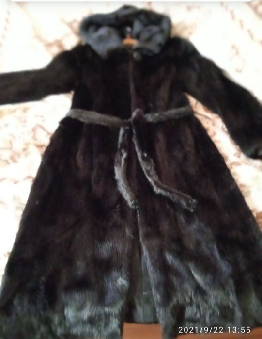 Шуба норковая б/у