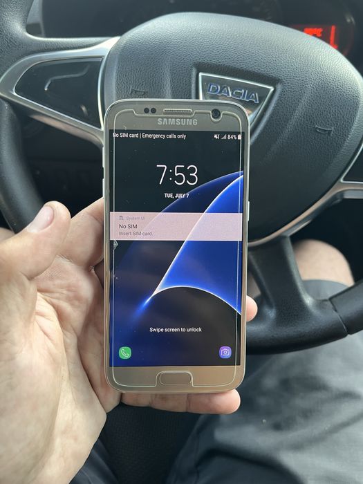 Samsung Galaxy S7 – Impecabil, ca nou | 4 GB RAM | 32 GB |  folie | Funcționează perfect