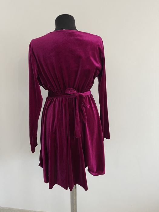 Rochie catifea talie unica