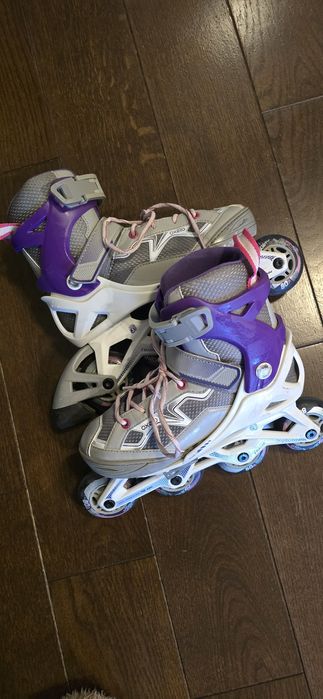 Role Oxelo Fitness FIT3 Gri Copii  32-35