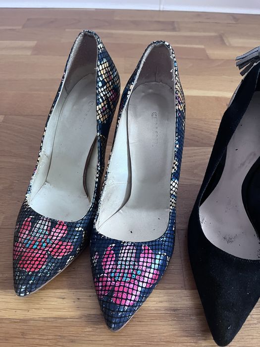 Pantofi piele naturala 36 Zara, Enzo Bertini, Minelli