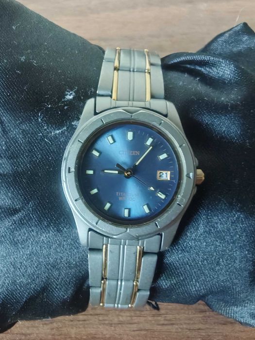 Ceas Citizen Slim line Titanium Calendar
