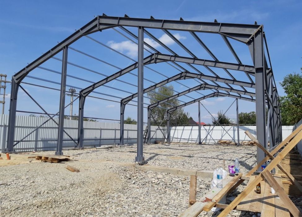 Vand hala metalica structura metalica