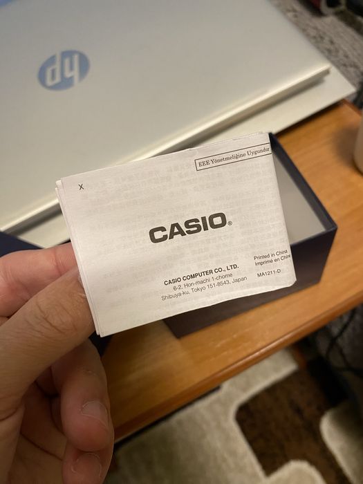 Часы casio новые