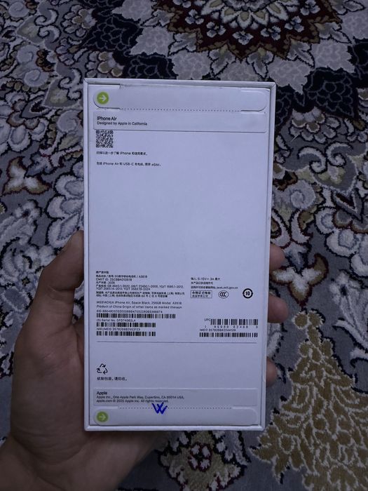 Iphone Air 17 256gb yengi