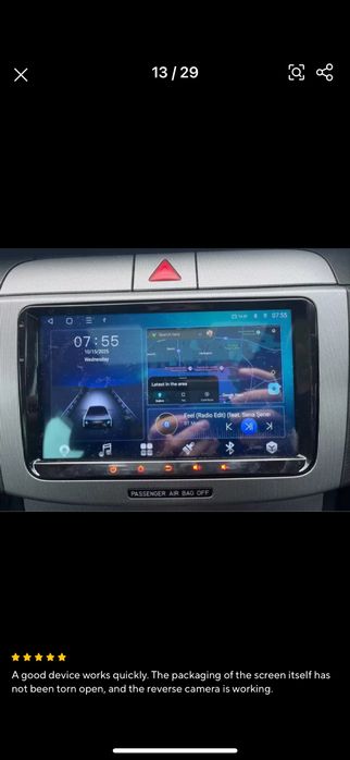 Vand navigatie WV Golf