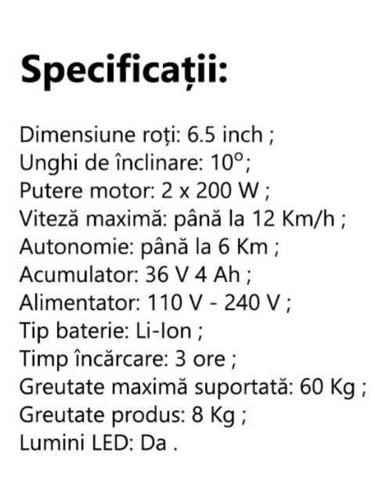 Hoverboard freewheel lexgo spark