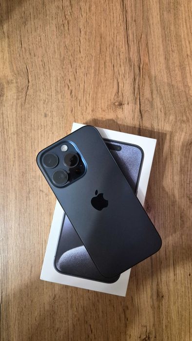 iPhone 15 Pro 128GB Blue Titanium