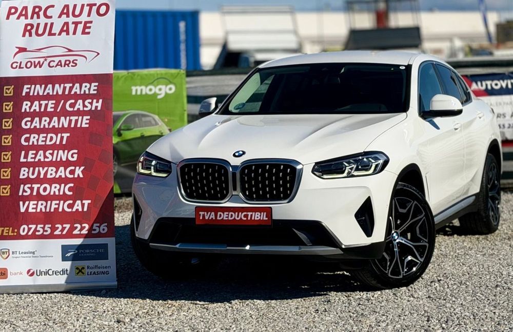BMW X4 GARANTIE 1 an!TVA deductibil Facelift 2022/10 Alb posibil Leasing/Rate