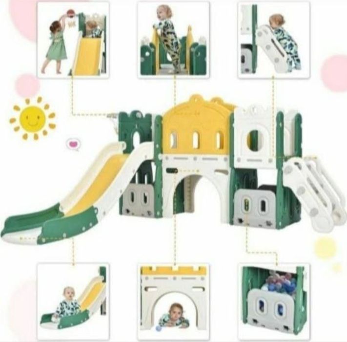 Даставка бэсплатная .Горкая детская игровая  комплект.