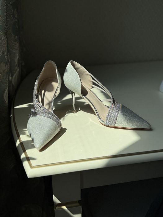 Туфли Josiny серебристые