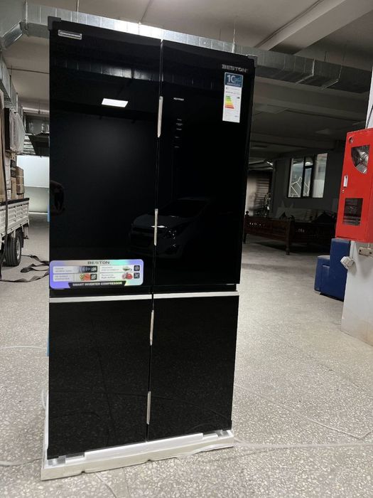 BMD-900BLV — стильный черный холодильник с системой Total No Frost