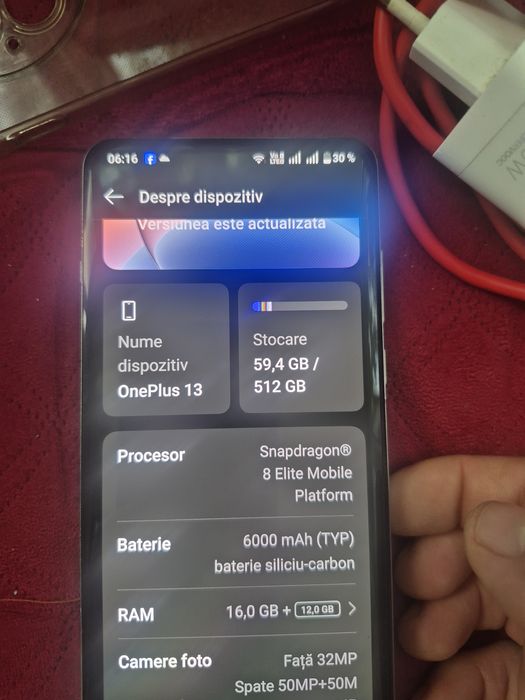 Oneplus 13 model european 16/512 GB liber retea