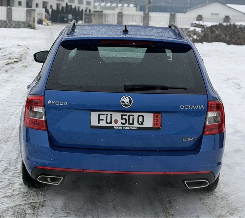 Škoda Octavia vRS – 2016 – 2.0 TDI 184 CP – Manuală