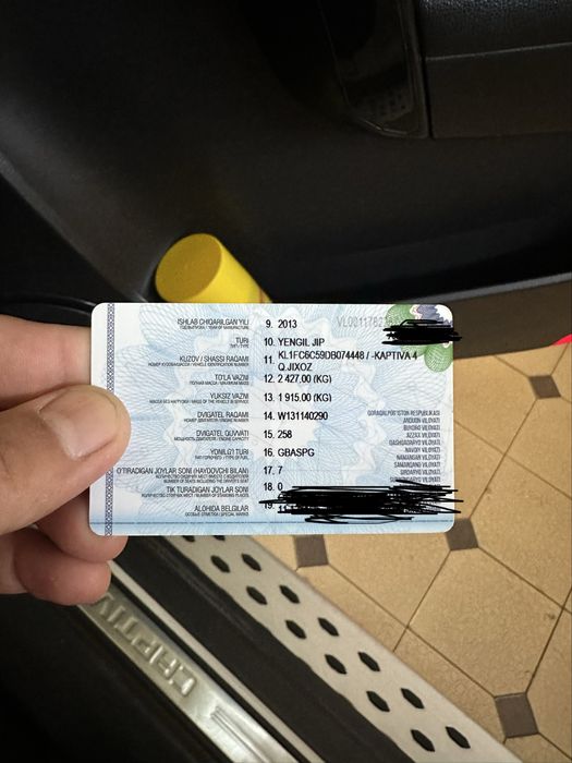 Captiva 3 sotiladi  4 qilingan qayta jixoz ruxsati bor