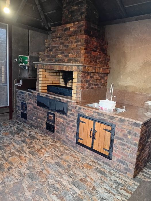 Камины, печи,барбекю.