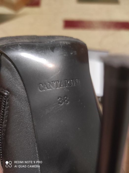 Сапожки-ботфорты кожаные  38 размер продам