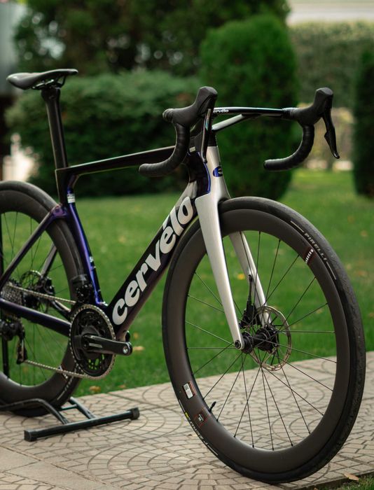 Cervélo S5 Force eTap AXS | Sapphire Ice | Размер 54 | Шосеен Велосипед
