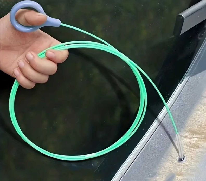 Трос инструмент для чистки дренажей