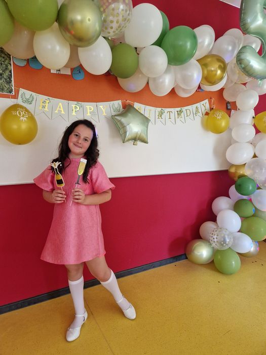 Rochie jacard 7-8 ani hM