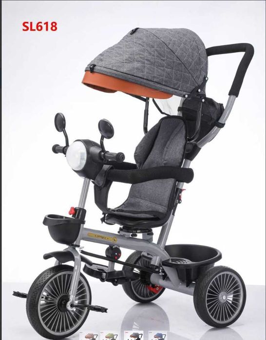 ВЕЛОКОЛЯСКА зонтикли велосипед VELOKALYASKA optom narxda dostavka bor