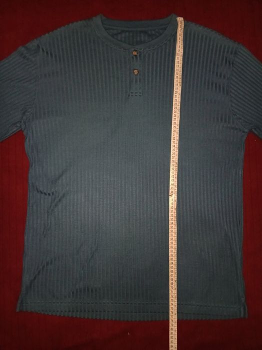 Из США, мужской лонгслив-хенли, из вафельного трикотажа (waffle knit)!